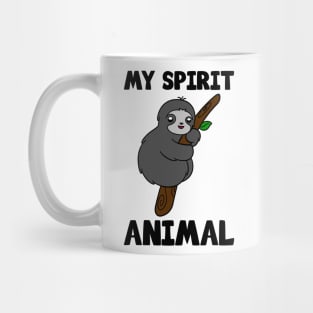 Cute Sloth My Spirit Animal Mug